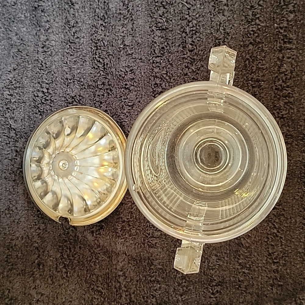 Swan Spooner EAPG Clear Glass 1883 Antique - Picture 5 of 5